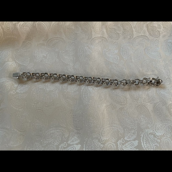 Sterling Silver Braided Chain bracelet - Picture 3 of 11